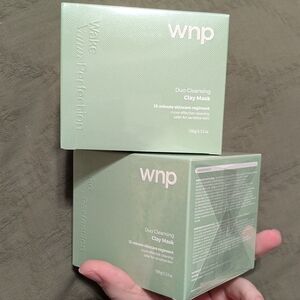 2 NIB - WNP Duo Cleansing Clay Mask with Niacinamide & Hyaluronic Acid